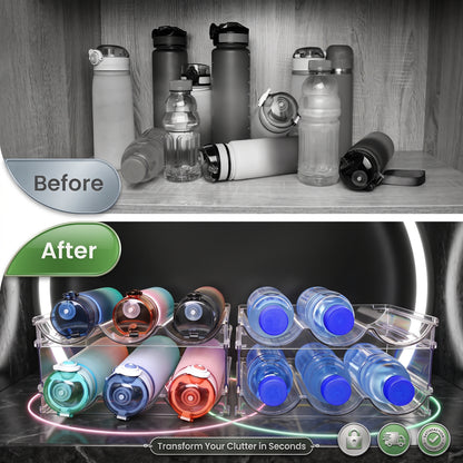 SipStack™ 2.0 - The Best Water Bottle Organizer