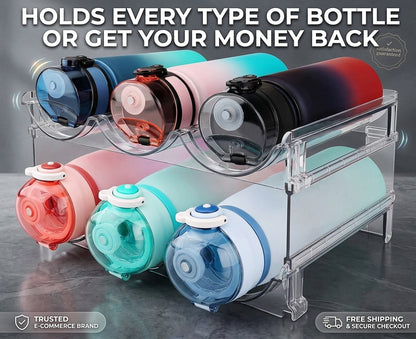 SipStack™ 2.0 - The Best Water Bottle Organizer